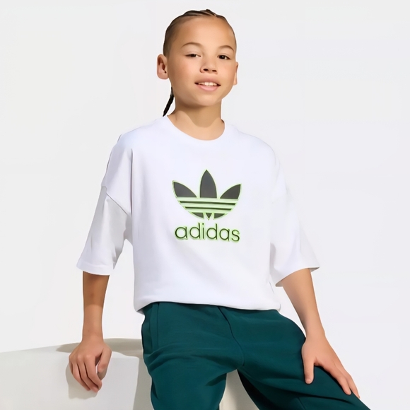 adidas Other - NWT Adidas Oversized Trefoil Tee, Boys XL